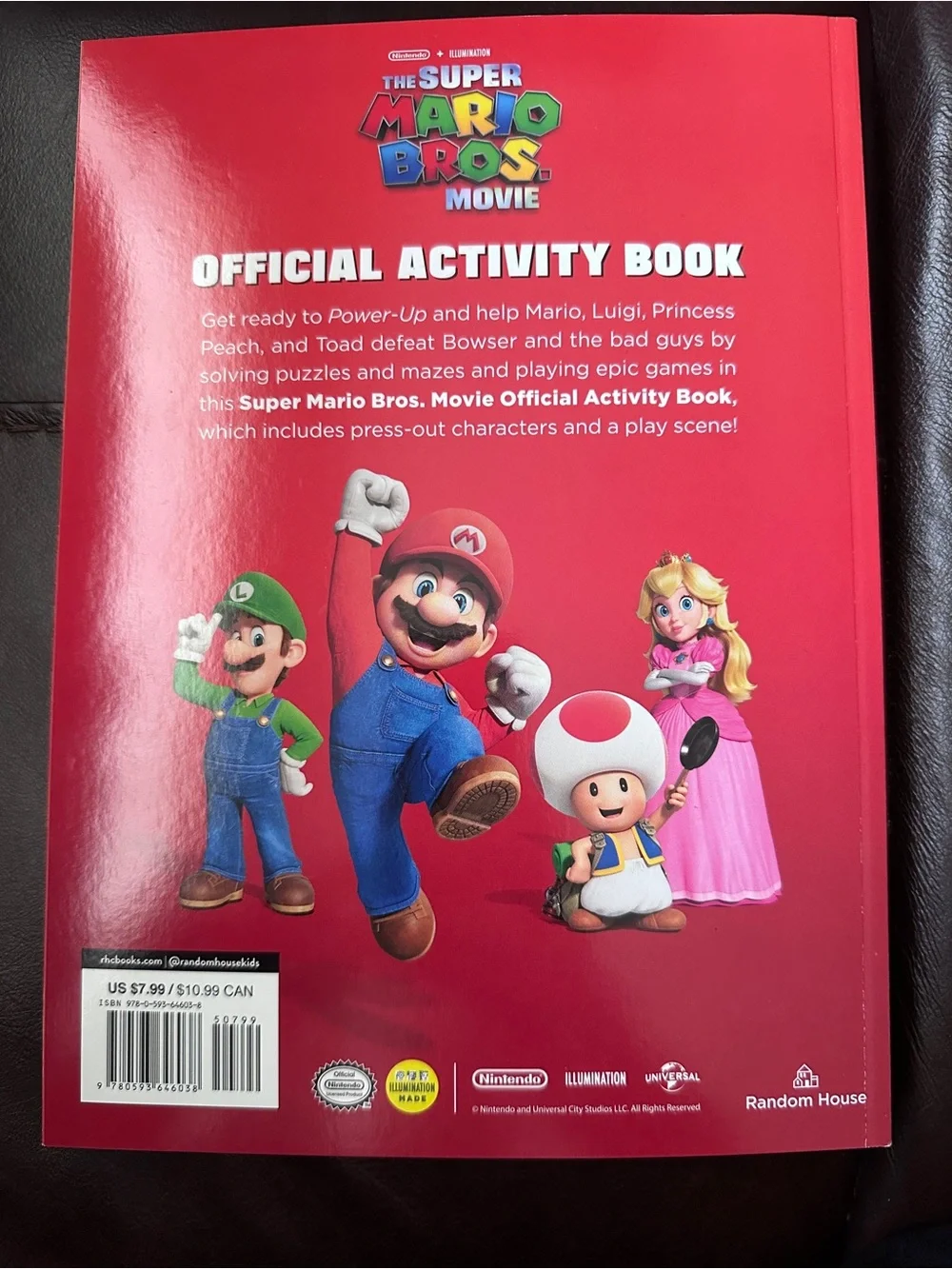 The Super Mario Bros. Movie Official Activity Book - games random house Nintendo